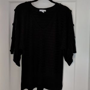 EUC black v neck sweater